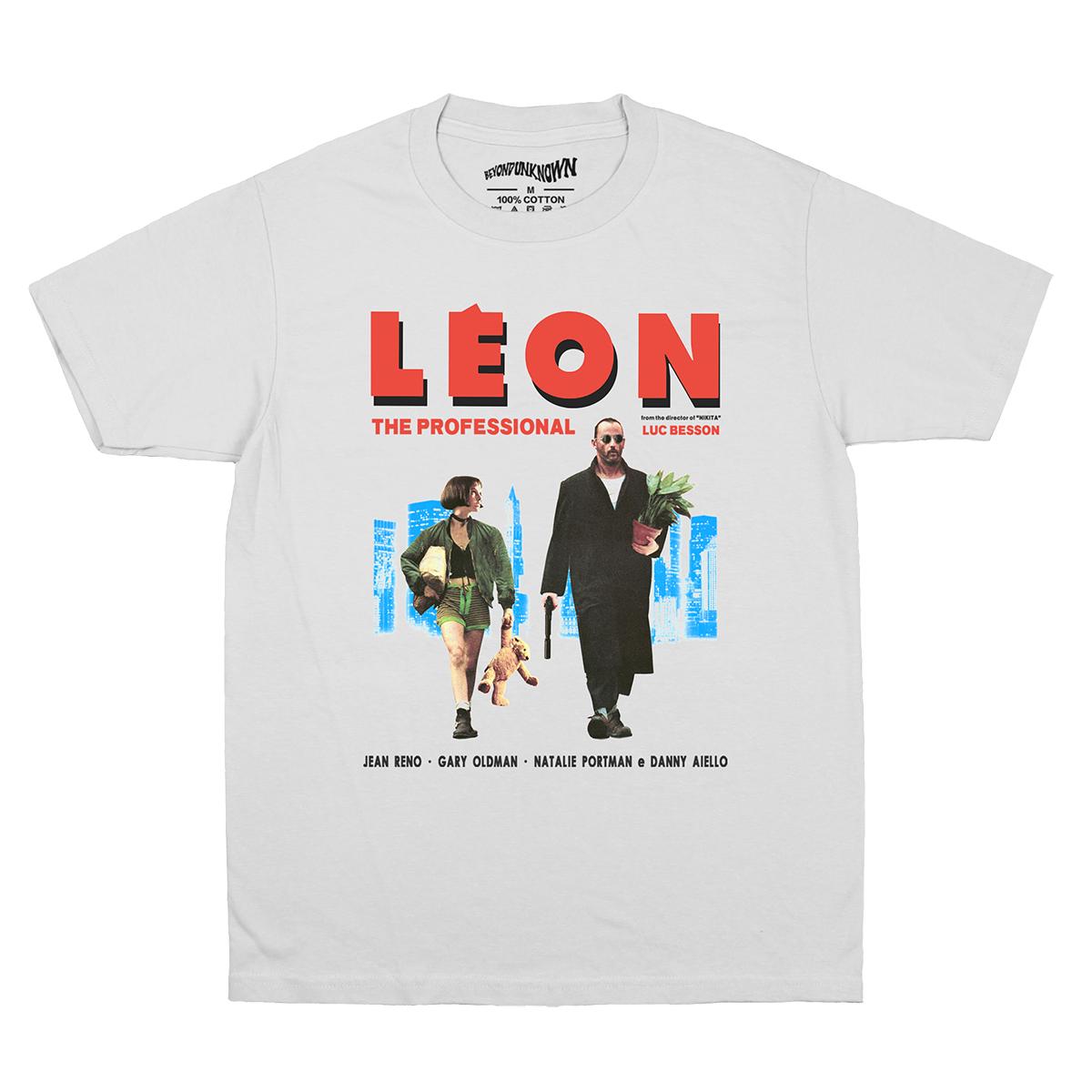 Leon The Professional TShirt Luc Besson Jean Reno Classic Movie Tee Short Sleeves Clothes Printed Cotton Unisexs Tops Shirt 4XL
Leon The Professional TShirt Luc Besson Jean Reno Classic Movie Tee Short Sleeves Clothes Printed Cotton Unisexs Tops Shirt 4XL