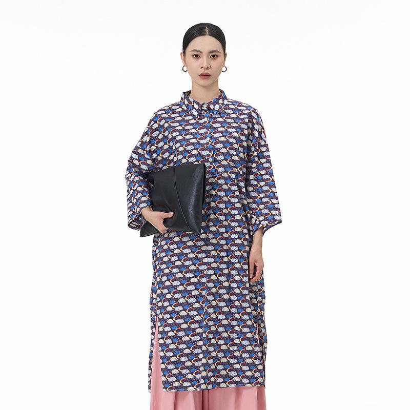 Korean Style Spring/Summer 2026 Original Print Plus Size Loose Slimming Shirt Dress for Women One Size фіолетовий
Korean Style Spring/Summer 2026 Original Print Plus Size Loose Slimming Shirt Dress for Women One Size фіолетовий