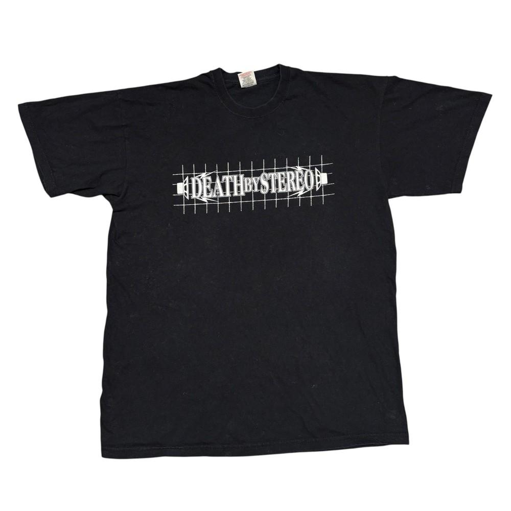 Vintage Death By Stereo Shirt Large Black Hardcore Punk Band Tee Ignite Slapshot Unisex T-Shirt XL
Vintage Death By Stereo Shirt Large Black Hardcore Punk Band Tee Ignite Slapshot Unisex T-Shirt XL