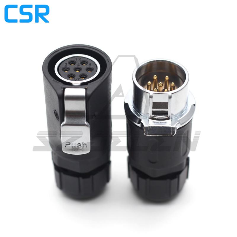 XHP20 , 2 3 4 5 6 7 8 9 10 12 Pin Waterproof Connector IP65 LED Power Cable Docking Connector Male(Socket) Female(Plug) 2P
XHP20 , 2 3 4 5 6 7 8 9 10 12 Pin Waterproof Connector IP65 LED Power Cable Docking Connector Male(Socket) Female(Plug) 2P