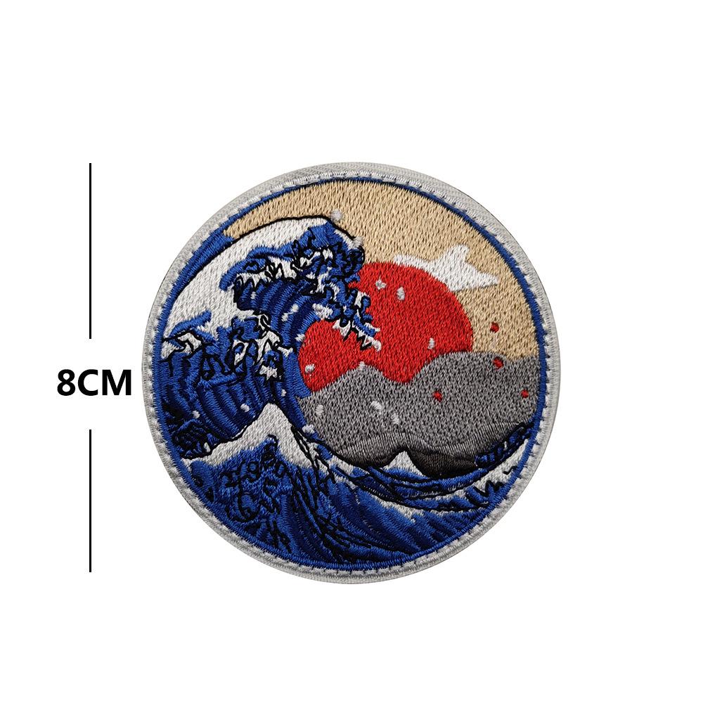Great Wave Ronin Spirit Embroidery Patch - Ukiyo-e Van Gogh Inspired Bag/Armband Accessory
Great Wave Ronin Spirit Embroidery Patch - Ukiyo-e Van Gogh Inspired Bag/Armband Accessory