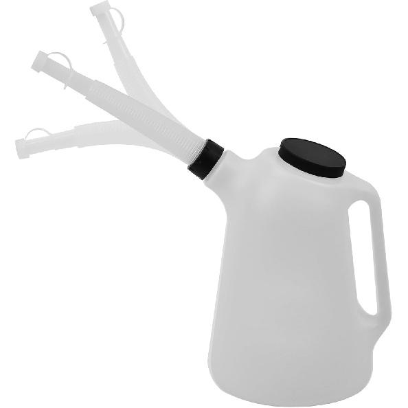 Oil Dispenser, 8 Quart, Translucent, Bottle with Spout Cap, Automotive Oil Container
Oil Dispenser, 8 Quart, Translucent, Bottle with Spout Cap, Automotive Oil Container