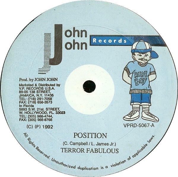 12-дюймовая пластинка TERROR FABULOUS / ROUND HEAD - Position / Wonders & Sign VPRD5067 John John Recor 1992 Ямайка Регги, Ска и Даб Б/У
12-дюймовая пластинка TERROR FABULOUS / ROUND HEAD - Position / Wonders & Sign VPRD5067 John John Recor 1992 Ямайка Регги, Ска и Даб Б/У