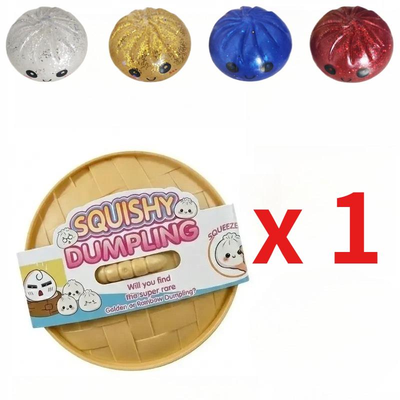 Glitter Dumpling Squishy Toy with Box Dumpling Sensory Squeeze Stress Relief Candy Toy for All Ages
Glitter Dumpling Squishy Toy with Box Dumpling Sensory Squeeze Stress Relief Candy Toy for All Ages