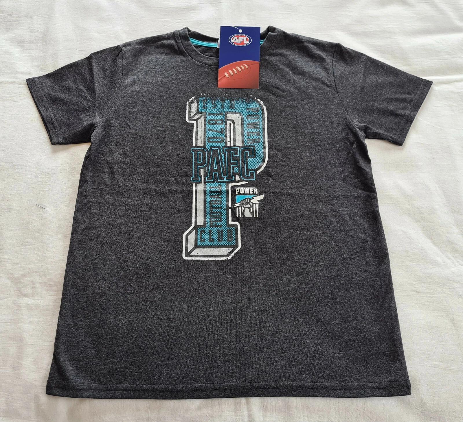 Port Adelaide Power AFL AF7998 W19 Boys Youth Supporter Printed T Shirt Size 6 3XL
Port Adelaide Power AFL AF7998 W19 Boys Youth Supporter Printed T Shirt Size 6 3XL
