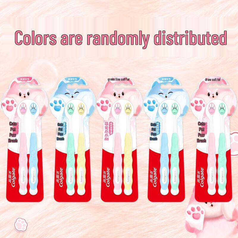 Colgate Children s Cute Paw Toothbrush Double Pack
Colgate Children s Cute Paw Toothbrush Double Pack