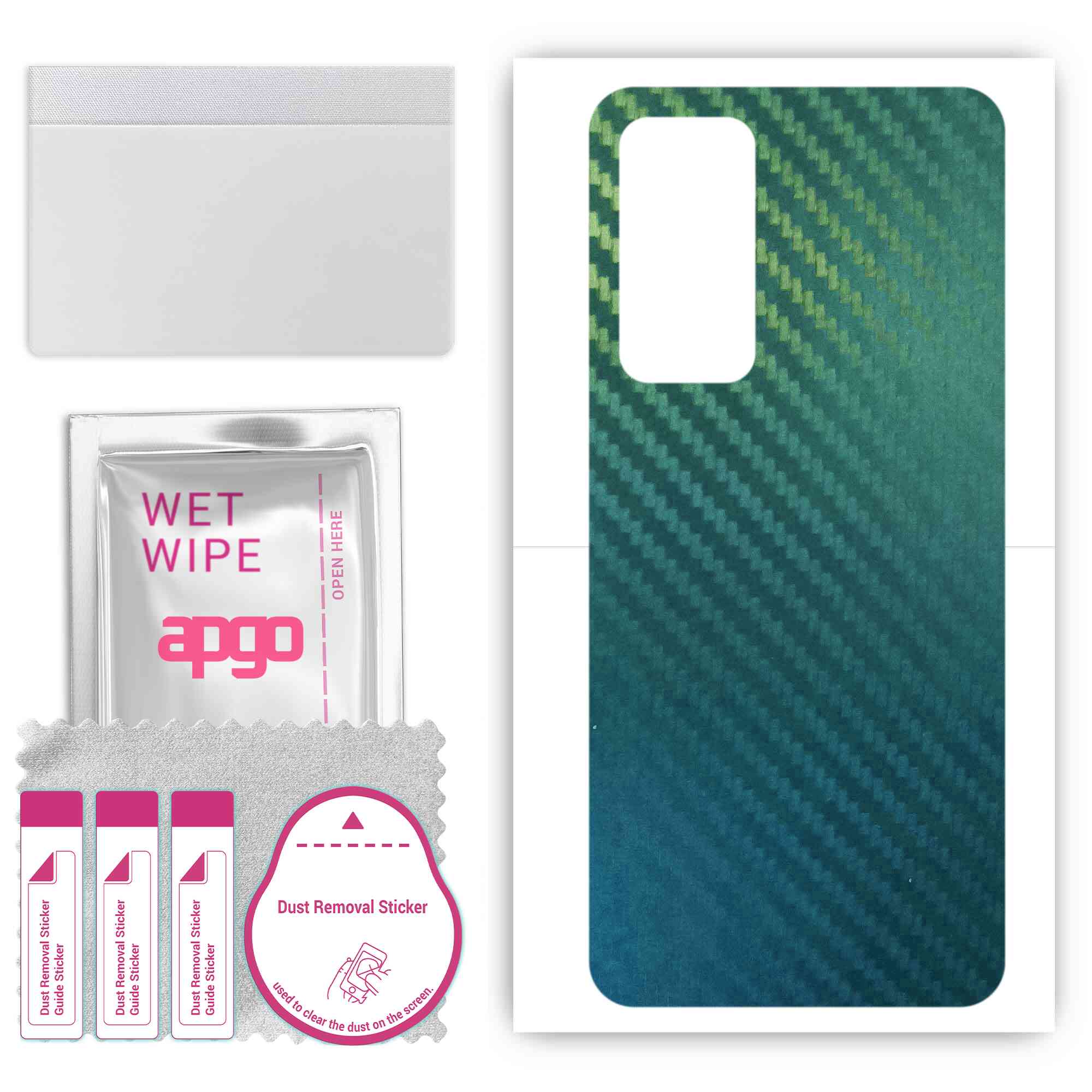 Apgo Protective Skin Sticker for the back compatible with Xiaomi 12 Pro Dimensity, Wrap Film, Foil, Vinyl - Pattern Carbon Chameleon CAKA1
Apgo Protective Skin Sticker for the back compatible with Xiaomi 12 Pro Dimensity, Wrap Film, Foil, Vinyl - Pattern Carbon Chameleon CAKA1