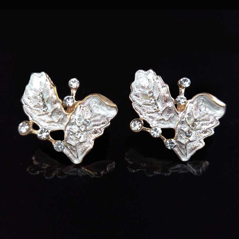 Engood 50Pcs Rhinestone Leaf Button Sewing Trim & Embellishments Craft Buckle Antique Hair Bridal Headdress Flower Accessories срібний
Engood 50Pcs Rhinestone Leaf Button Sewing Trim & Embellishments Craft Buckle Antique Hair Bridal Headdress Flower Accessories срібний