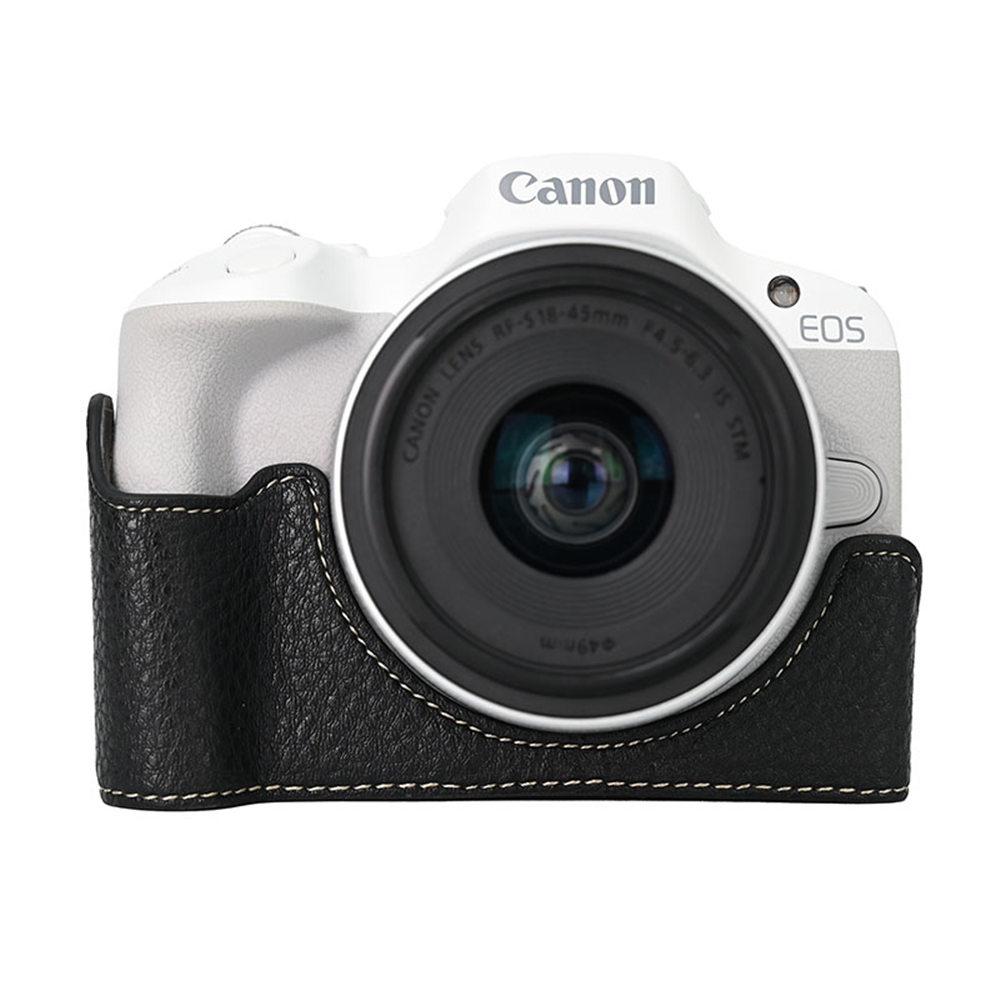 Camera Half Case for Canon EOS R50 Protector Base Cover Pouch PU Leather
Camera Half Case for Canon EOS R50 Protector Base Cover Pouch PU Leather