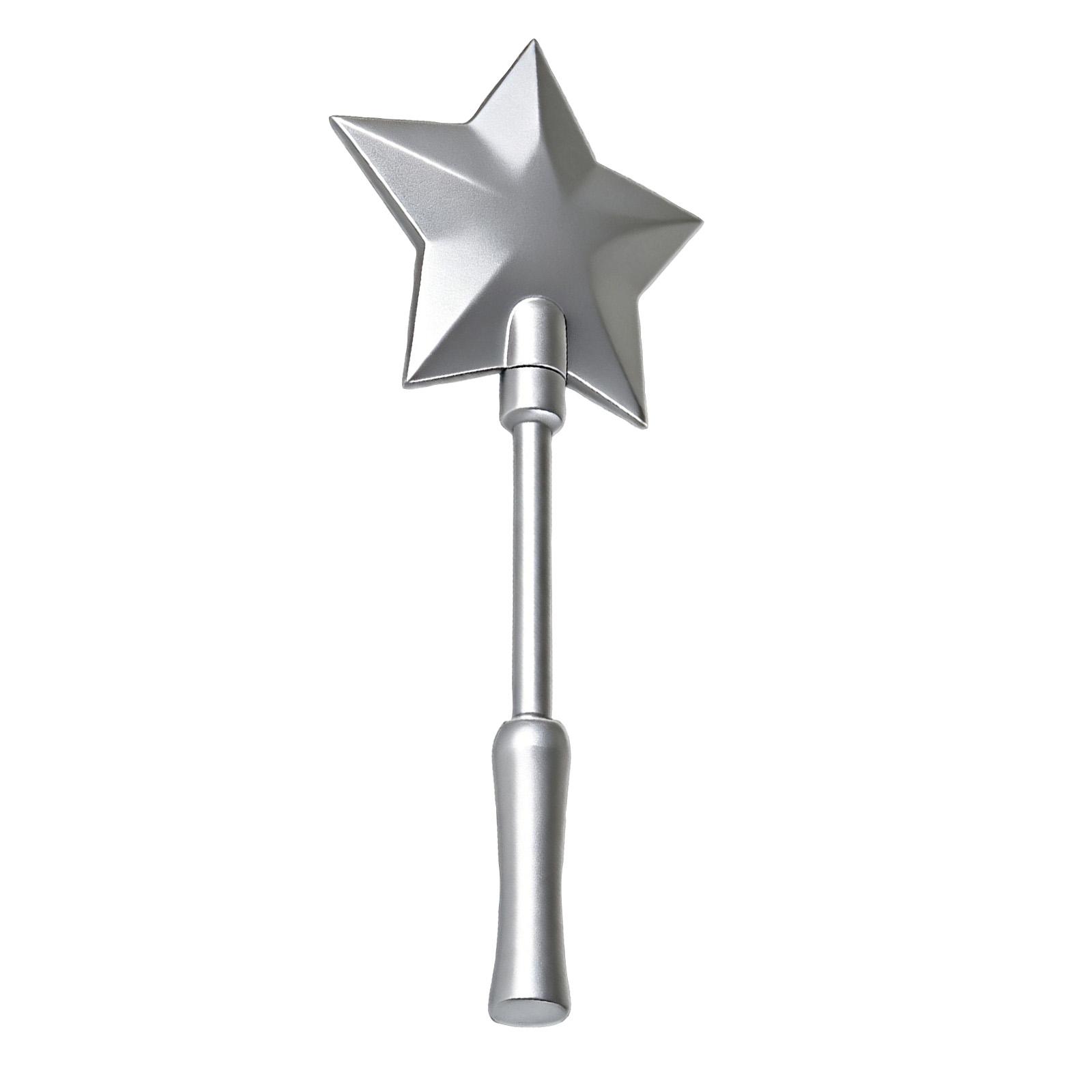 Star Shaped Silicone Wand with Soft Handle Flexible Design Safe for Children and Adults Suitable for Sensory Play and Stress Relief Tool One Size срібний
Star Shaped Silicone Wand with Soft Handle Flexible Design Safe for Children and Adults Suitable for Sensory Play and Stress Relief Tool One Size срібний