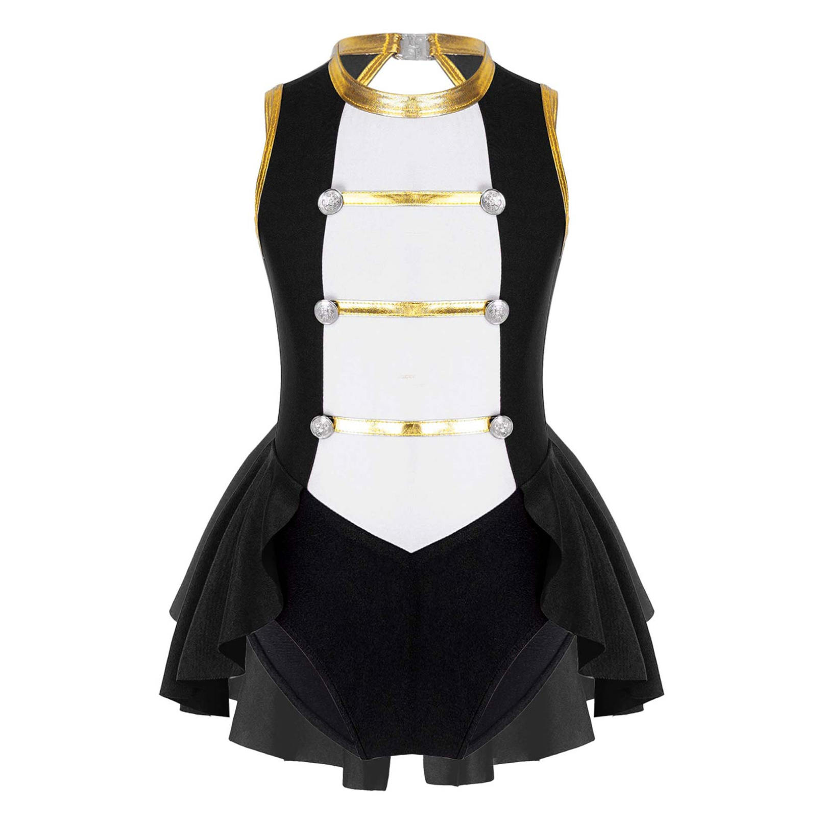 Діти, дівчата, цирковий костюм капітана, Хеллоуїн, карнавальна танцювальна сукня, купальник, костюм для косплею 11-12 Years чорний
Діти, дівчата, цирковий костюм капітана, Хеллоуїн, карнавальна танцювальна сукня, купальник, костюм для косплею 11-12 Years чорний