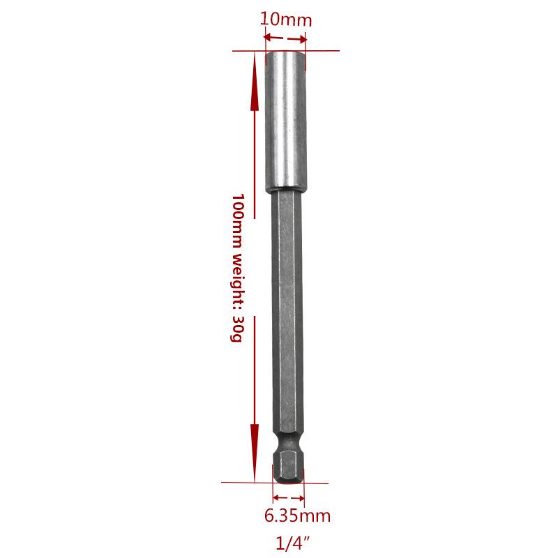 1/4 Электрическая головка для отвертки Сильный магнитный удлинитель 6,35 мм Быстрый адаптер.
1/4 Электрическая головка для отвертки Сильный магнитный удлинитель 6,35 мм Быстрый адаптер.