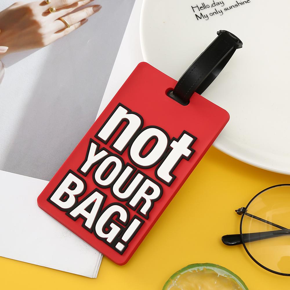 PVC Rubber Luggage Tag - Stylish Silicone Backpack & Suitcase Hanger
PVC Rubber Luggage Tag - Stylish Silicone Backpack & Suitcase Hanger