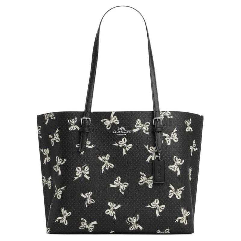 COACH shoulder bag Mollie bow printed zipper closure, artificial leather and recycled leather, Tote bag, Tote bag, shopping bag, hand-held bag, 34 чорний
COACH shoulder bag Mollie bow printed zipper closure, artificial leather and recycled leather, Tote bag, Tote bag, shopping bag, hand-held bag, 34 чорний