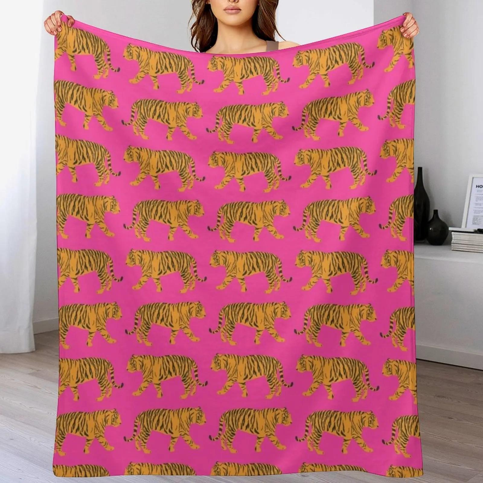 Hot Pink and Orange Bengal Indian Tiger Print Pattern Throw Blanket Shaggy Furry Soft Blanket for Bedroom Living Room 102x76cm(40x30in)
Hot Pink and Orange Bengal Indian Tiger Print Pattern Throw Blanket Shaggy Furry Soft Blanket for Bedroom Living Room 102x76cm(40x30in)