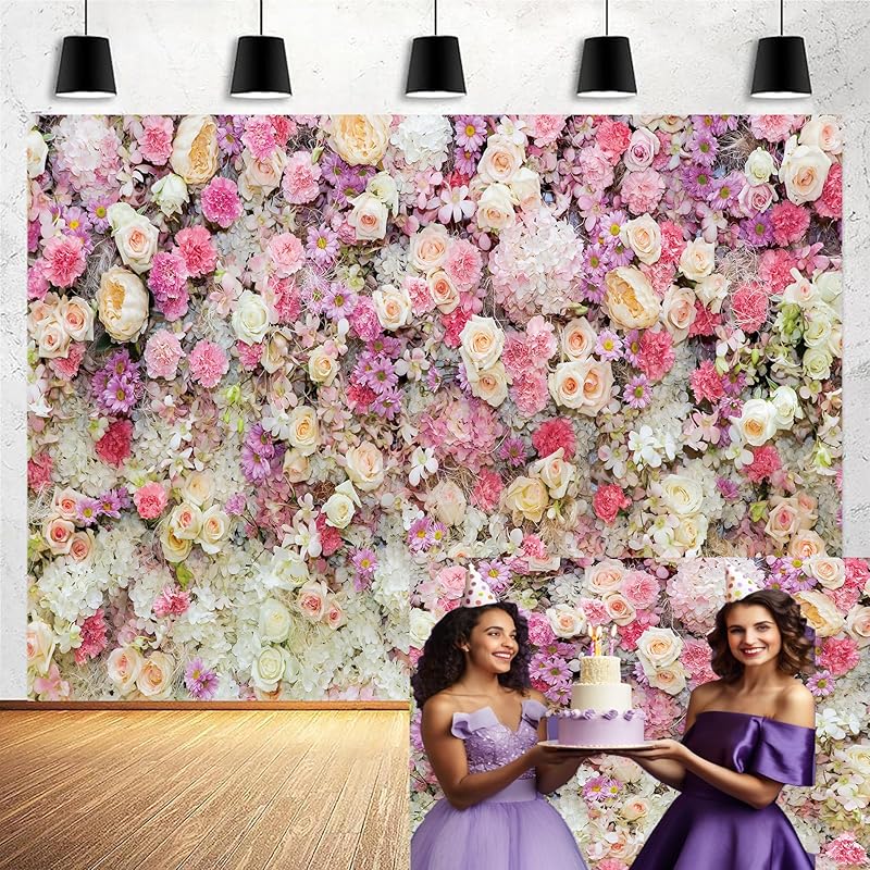 7x5ft Pink Rose Floral Flower Wall Backdrop Girls Wedding Birthday Bridal Shower Kids Portrait Background Photoshoot Cake Table Tea Party Photoshoot 5X3FT розовый
7x5ft Pink Rose Floral Flower Wall Backdrop Girls Wedding Birthday Bridal Shower Kids Portrait Background Photoshoot Cake Table Tea Party Photoshoot 5X3FT розовый