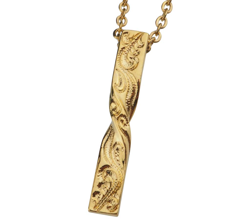 Avalent Necklace Twist Stick Pendant Gold Hawaiian Jewelry Twist Simple Scroll Simple Silver 925 24K K24 Men s
Avalent Necklace Twist Stick Pendant Gold Hawaiian Jewelry Twist Simple Scroll Simple Silver 925 24K K24 Men s