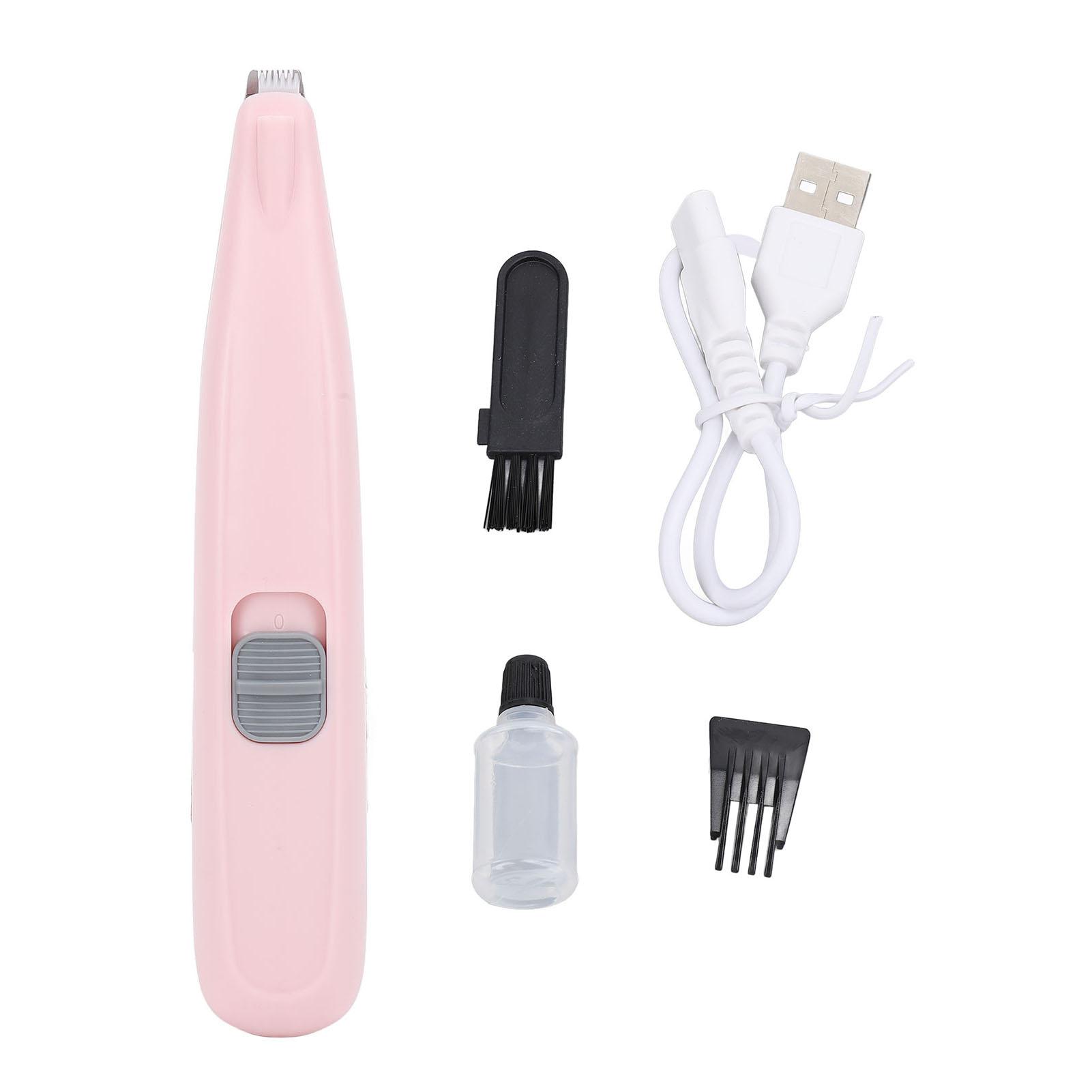 Триммер для ног домашних животных, малошумная аккумуляторная электрическая машинка для стрижки кошек и собак, для стрижки шерсти вокруг глаз розовый
Триммер для ног домашних животных, малошумная аккумуляторная электрическая машинка для стрижки кошек и собак, для стрижки шерсти вокруг глаз розовый