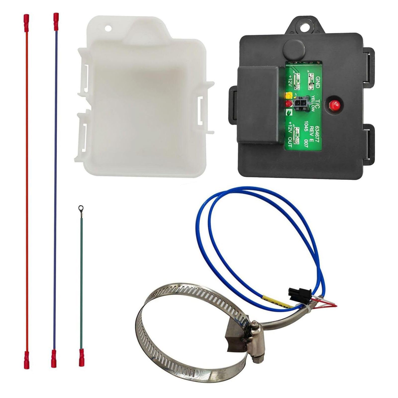 637360 Temperature Monitor Control Kit Overheat Sensor 2118 1200 1201 1210 1211 Refrigerator Cooling Unit чорний
637360 Temperature Monitor Control Kit Overheat Sensor 2118 1200 1201 1210 1211 Refrigerator Cooling Unit чорний
