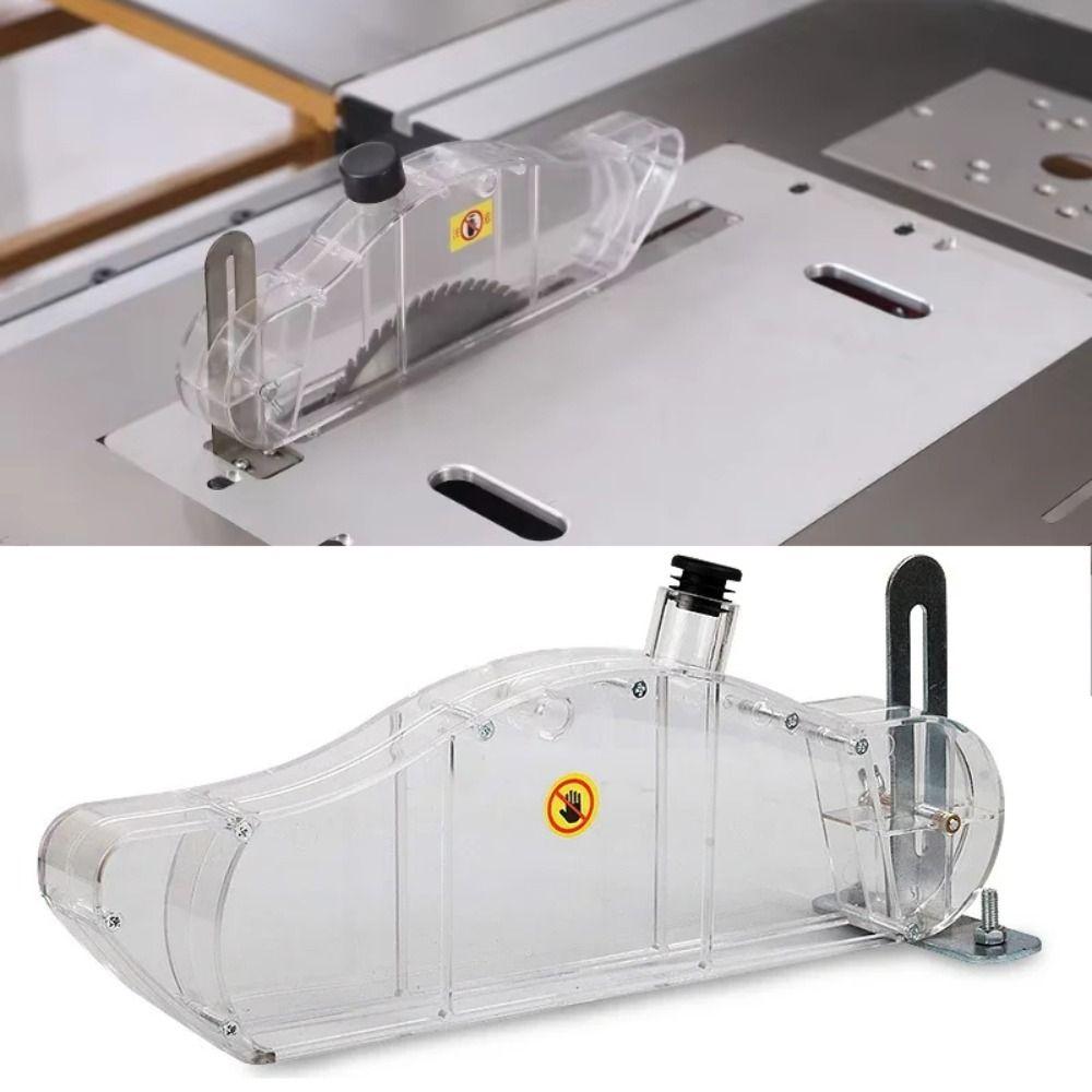 Transparent Wood Router Safety Shell Universal Dust Guard Table Saw Protective Cover Woodworking Style 3
Transparent Wood Router Safety Shell Universal Dust Guard Table Saw Protective Cover Woodworking Style 3