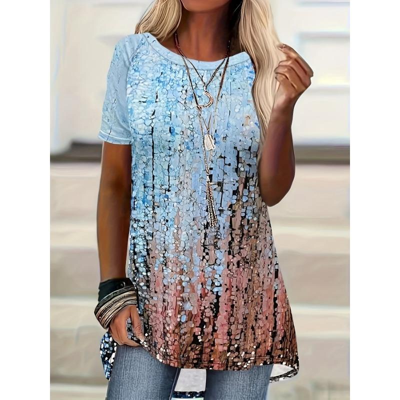 Women s Plus Size Casual Short Sleeve T-Shirt - breathable stretch fabric 8XL
Women s Plus Size Casual Short Sleeve T-Shirt - breathable stretch fabric 8XL