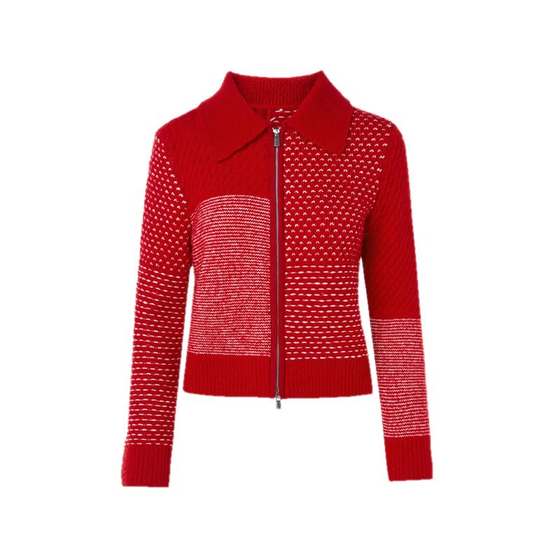 Lancy MONEY HONG Wool Turn-down Collar Textured Knit Cardigan M
Lancy MONEY HONG Wool Turn-down Collar Textured Knit Cardigan M
