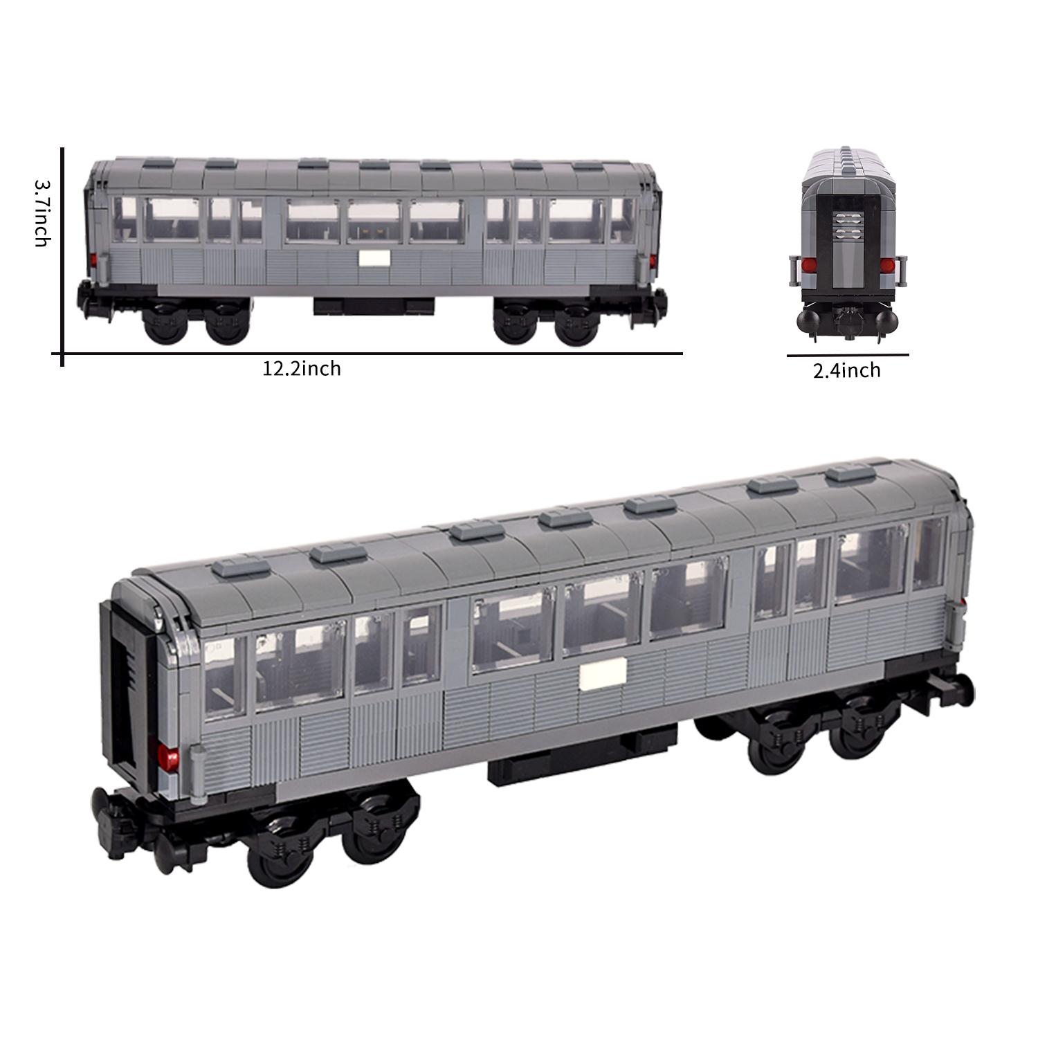 MOC City Series Creative DIY 1:32 Scale Ratio Grey Subway Carrier Train Rail Brick Playset Block Bricks DIY Technical Toys Playsetss for kids gifts
MOC City Series Creative DIY 1:32 Scale Ratio Grey Subway Carrier Train Rail Brick Playset Block Bricks DIY Technical Toys Playsetss for kids gifts