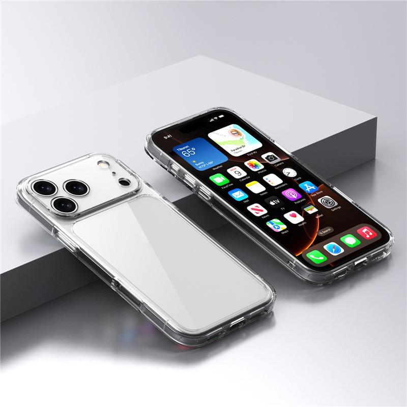 Transparent Shockproof Case For iPhone 17Air 17 17Pro 17Pro Max Clear Hybrid TPU+PC Protective Hard Back Cover For iphone 17Air
Transparent Shockproof Case For iPhone 17Air 17 17Pro 17Pro Max Clear Hybrid TPU+PC Protective Hard Back Cover For iphone 17Air