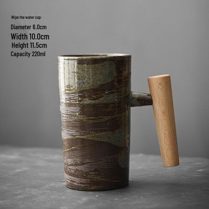 Керамическая кофейная кружка в ретро японском стиле - Креативный подарок 301-400ml зелёный
Керамическая кофейная кружка в ретро японском стиле - Креативный подарок 301-400ml зелёный