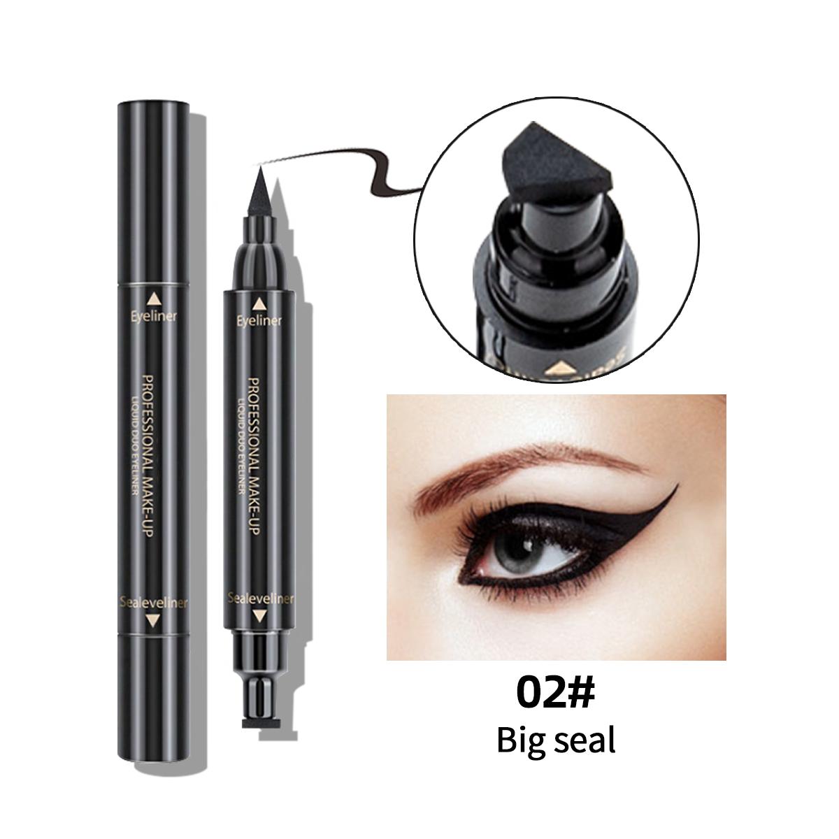 Жидкая подводка для глаз 2 в 1, штемпельная ручка, карандаш для подводки глаз, водостойкий стойкий макияж глаз
Жидкая подводка для глаз 2 в 1, штемпельная ручка, карандаш для подводки глаз, водостойкий стойкий макияж глаз
