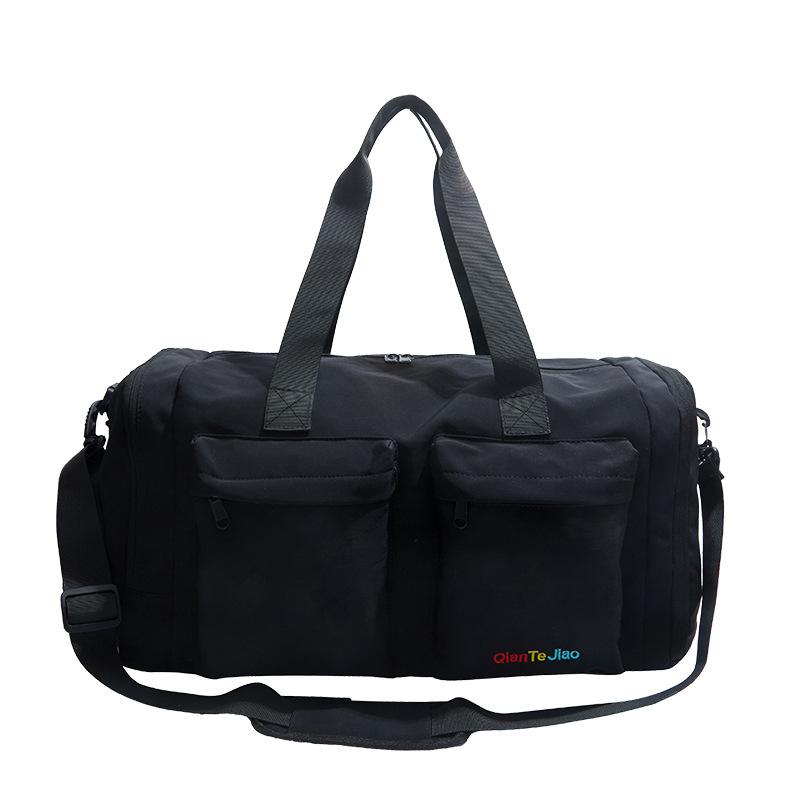High-value and lightweight portable travel bag, women s large-capacity multi-pocket storage luggage bag, yoga sports fitness bag чорний
High-value and lightweight portable travel bag, women s large-capacity multi-pocket storage luggage bag, yoga sports fitness bag чорний