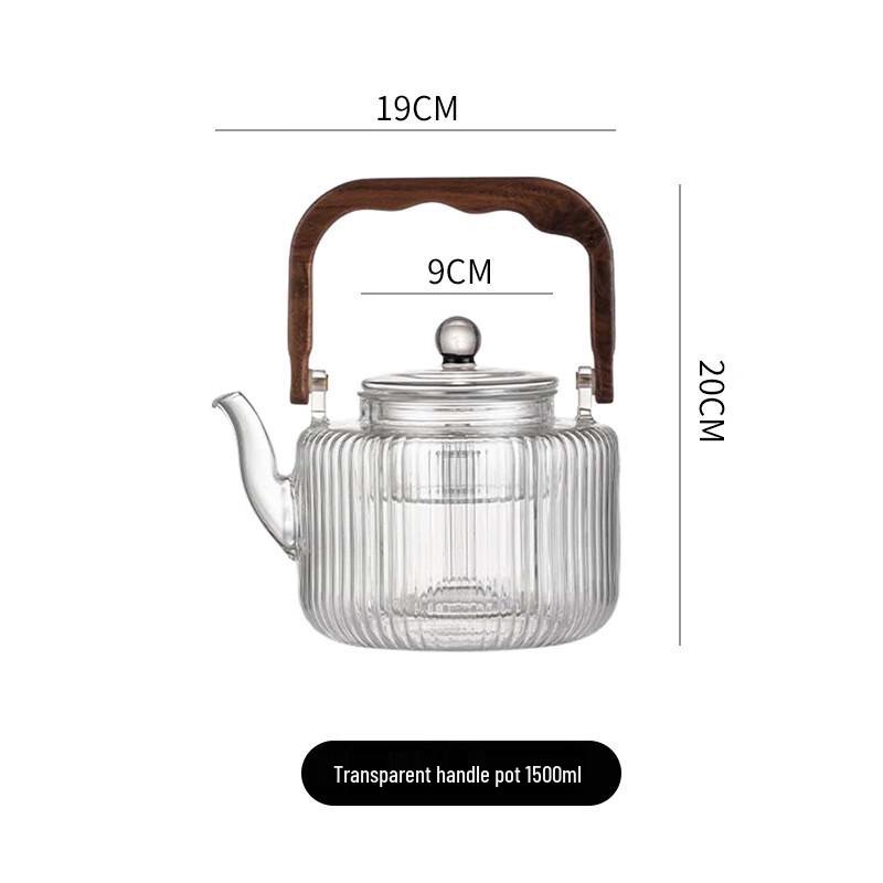 Changqi Glass Boiling & Steaming Tea Pot
Changqi Glass Boiling & Steaming Tea Pot