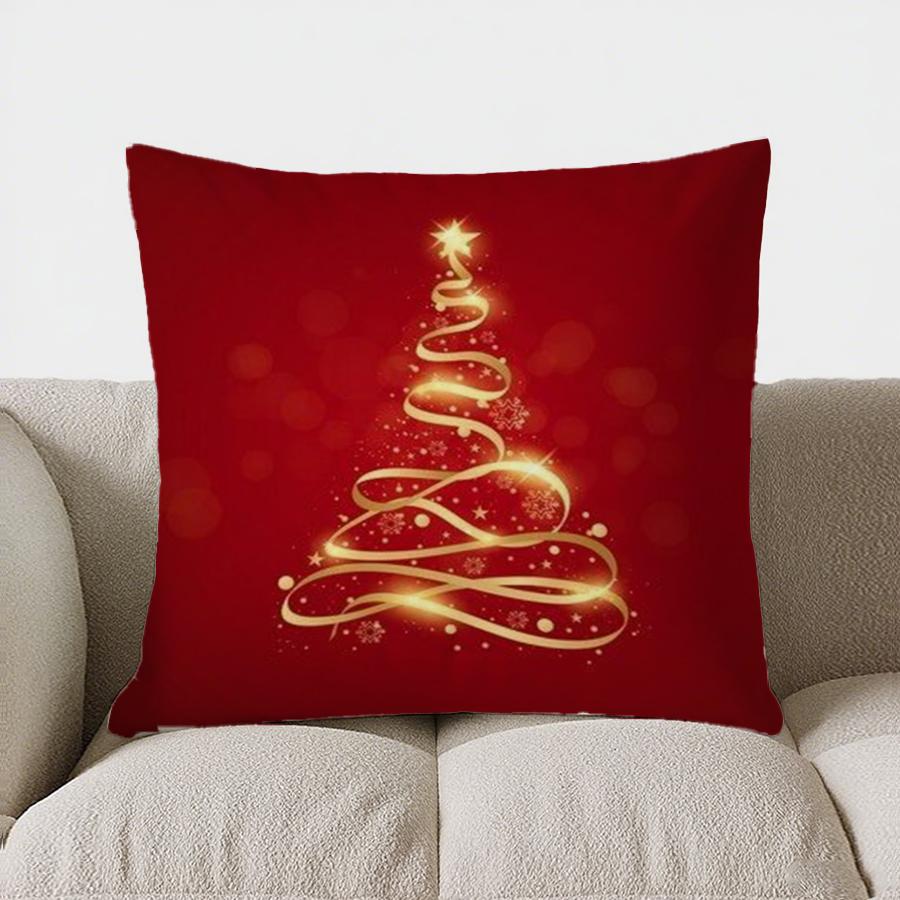 Home Decor Sparkling Golden Christmas Tree Pattern Pillow Pattern Cushion Cover Suitable For Sofa Bedroom Car Pillow Cover 16x16Inch
Home Decor Sparkling Golden Christmas Tree Pattern Pillow Pattern Cushion Cover Suitable For Sofa Bedroom Car Pillow Cover 16x16Inch