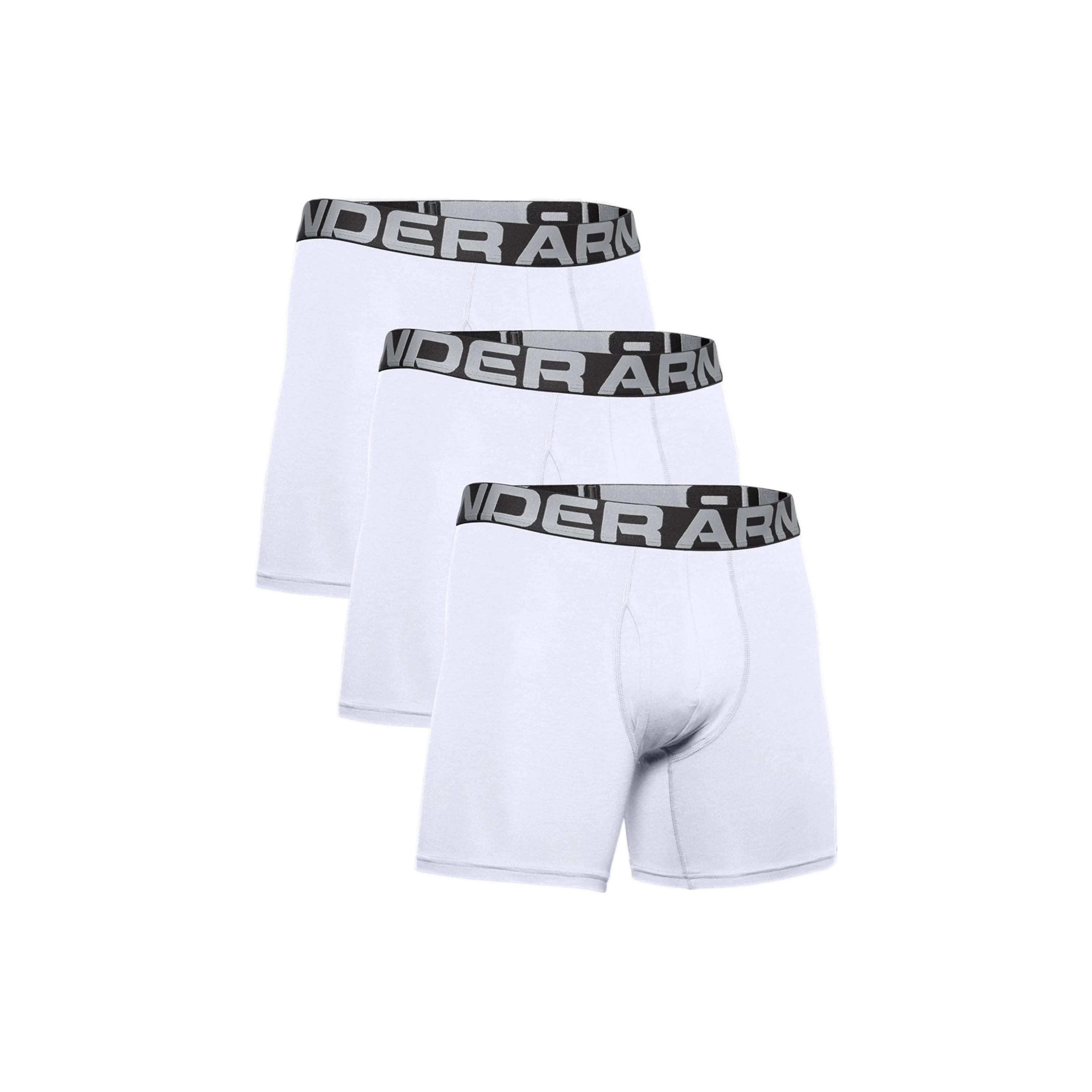 Under Armour Solid Color Waistband Printed Logo Boxer Briefs Men underwear White 1363617-100 XL
Under Armour Solid Color Waistband Printed Logo Boxer Briefs Men underwear White 1363617-100 XL