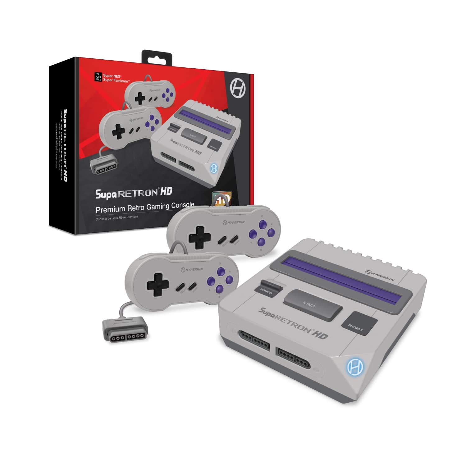 Hyperkin Supa RetroN HD Compatible with Super Famicom Premium Retro Game Compatible Machine Gray SFC/SNES (NTSC/PAL) сірий колір
Hyperkin Supa RetroN HD Compatible with Super Famicom Premium Retro Game Compatible Machine Gray SFC/SNES (NTSC/PAL) сірий колір