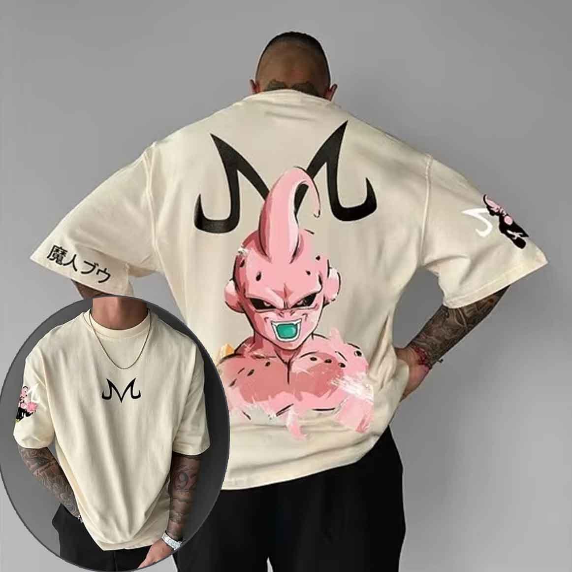 Dragon Ball Majin Anime Mens Oversized Tshirt Summer Y2k Clothes Japanese Print Cotton Short Sleeve Tee Daily Loose Casual Top 4XL
Dragon Ball Majin Anime Mens Oversized Tshirt Summer Y2k Clothes Japanese Print Cotton Short Sleeve Tee Daily Loose Casual Top 4XL