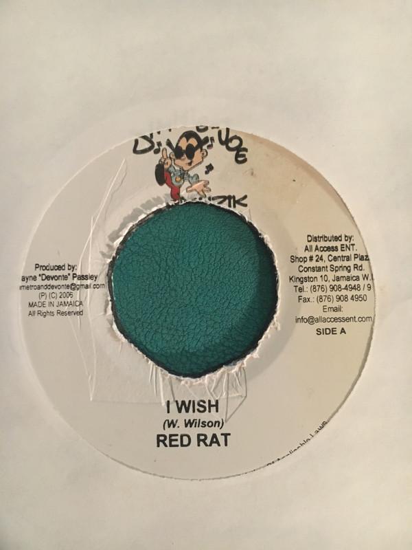 7inch Record RED RAT / BRILLIANT - I Wish / Me And God NONE Dimmie Joe Muzi 2006 Jamaica Reggae, Ska & Dub Used
7inch Record RED RAT / BRILLIANT - I Wish / Me And God NONE Dimmie Joe Muzi 2006 Jamaica Reggae, Ska & Dub Used