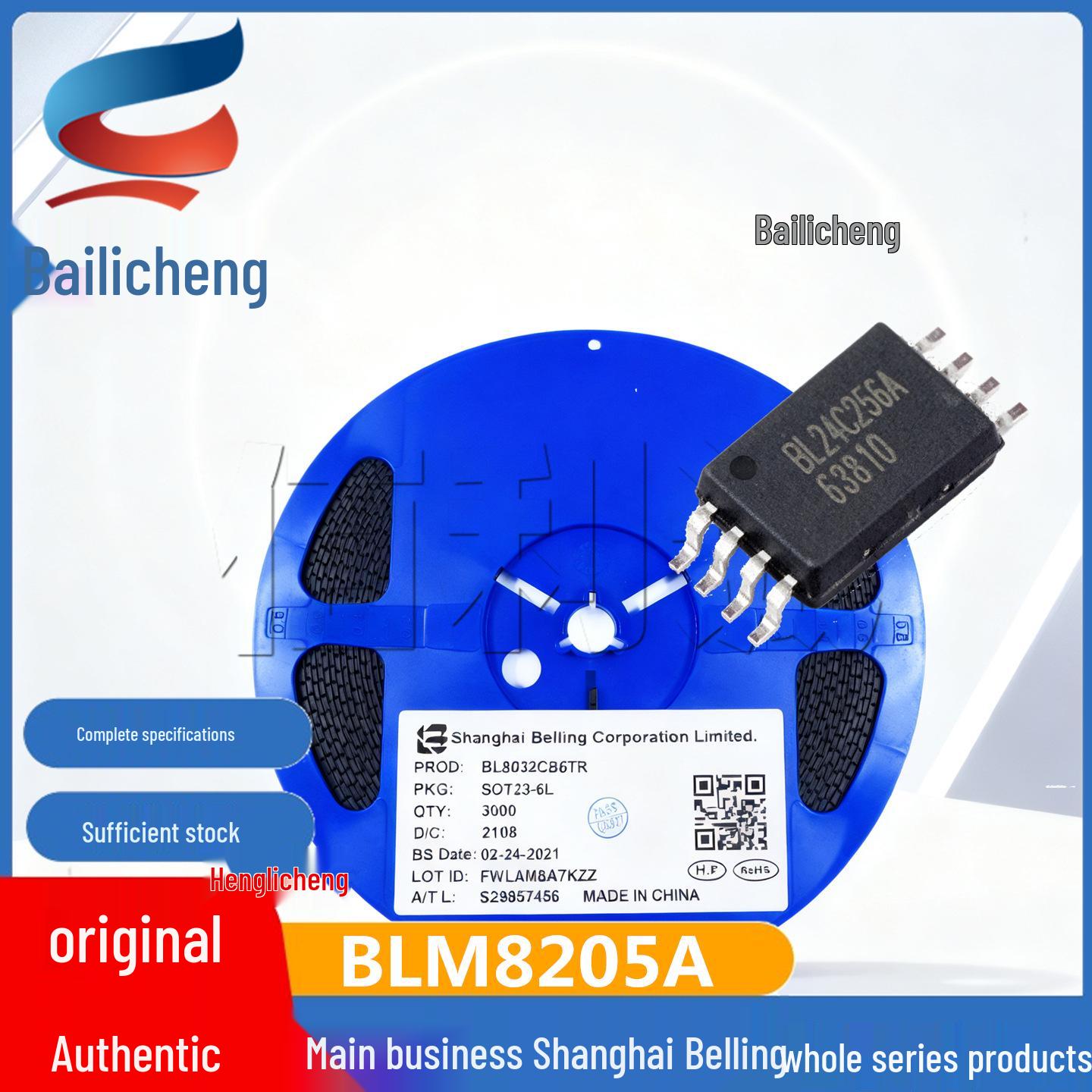 TSSOP-8 BLM8205A MOSFET Field-Effect Transistor by Shanghai Bailing
TSSOP-8 BLM8205A MOSFET Field-Effect Transistor by Shanghai Bailing