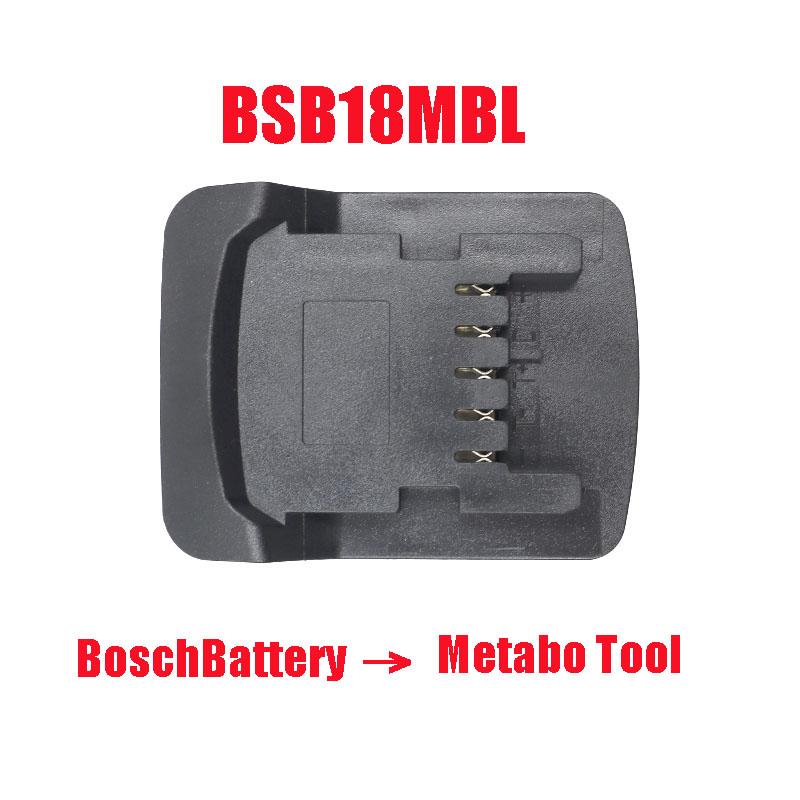 Адаптер-конвертер BSB18MBL Может использовать литий-ионный аккумулятор Bosch 18 В на литиевом инструменте Metabo 18 В для Metabo Для Bosch 18 В
Адаптер-конвертер BSB18MBL Может использовать литий-ионный аккумулятор Bosch 18 В на литиевом инструменте Metabo 18 В для Metabo Для Bosch 18 В