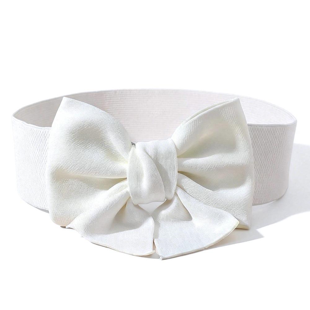 Elegant Bowknot Waist Straps Wide Dress Belt Waistband For Dress Decorate Clothes Accessories білий
Elegant Bowknot Waist Straps Wide Dress Belt Waistband For Dress Decorate Clothes Accessories білий