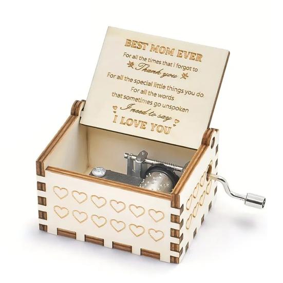 Музыкальная шкатулка You Are My Sunshine, подарки с гравировкой, винтажные деревянные музыкальные шкатулки, лучший сувенир на день матери, день рождения, День благодарения для мамы, бабушки, старейшин G
Музыкальная шкатулка You Are My Sunshine, подарки с гравировкой, винтажные деревянные музыкальные шкатулки, лучший сувенир на день матери, день рождения, День благодарения для мамы, бабушки, старейшин G