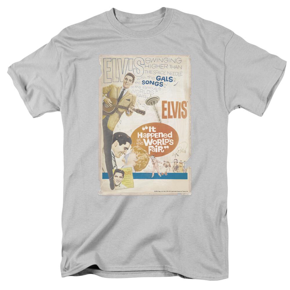 26 Elvis Presley World Fair Poster T Shirt Mens Licensed The King Tee Silver Unisex T-Shirt M
26 Elvis Presley World Fair Poster T Shirt Mens Licensed The King Tee Silver Unisex T-Shirt M