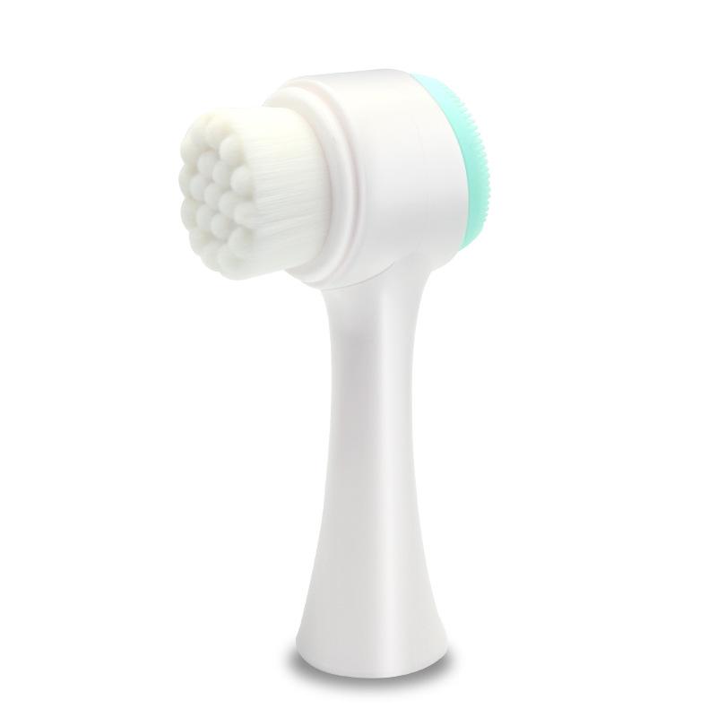 Dual-Sided Silicone Facial Cleansing Brush - Soft Bristles for Deep Cleaning, Makeup Removal, and Massage
Dual-Sided Silicone Facial Cleansing Brush - Soft Bristles for Deep Cleaning, Makeup Removal, and Massage
