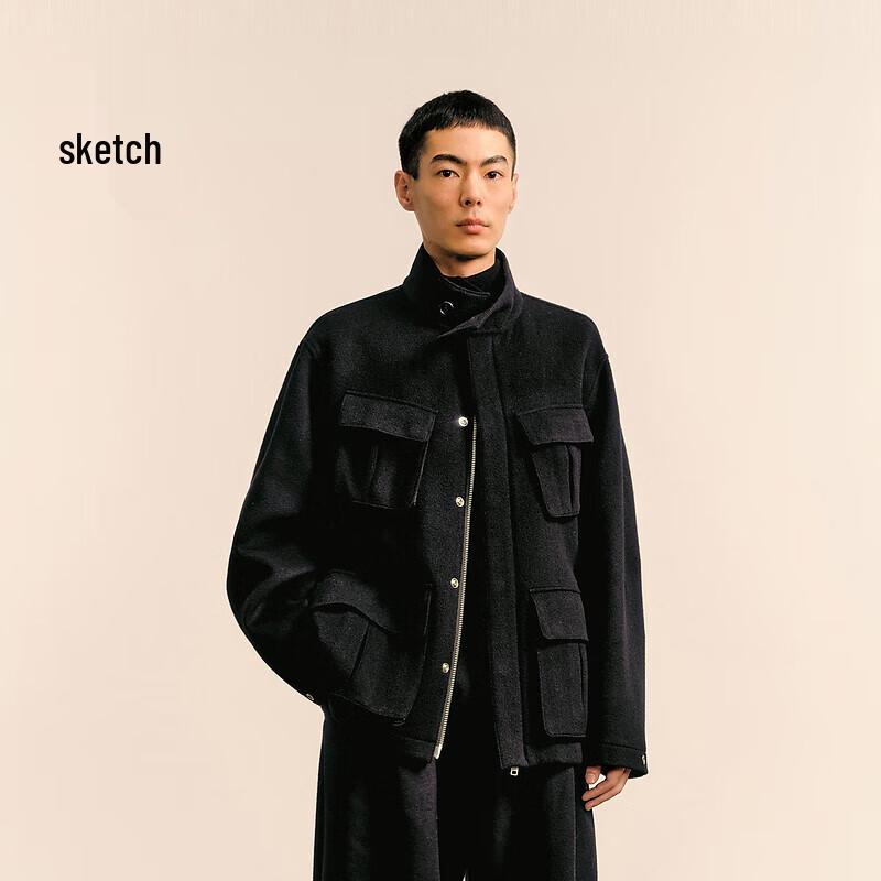 Мужское зимнее пальто из смесовой шерсти с лацканами H-образной формы L
Мужское зимнее пальто из смесовой шерсти с лацканами H-образной формы L