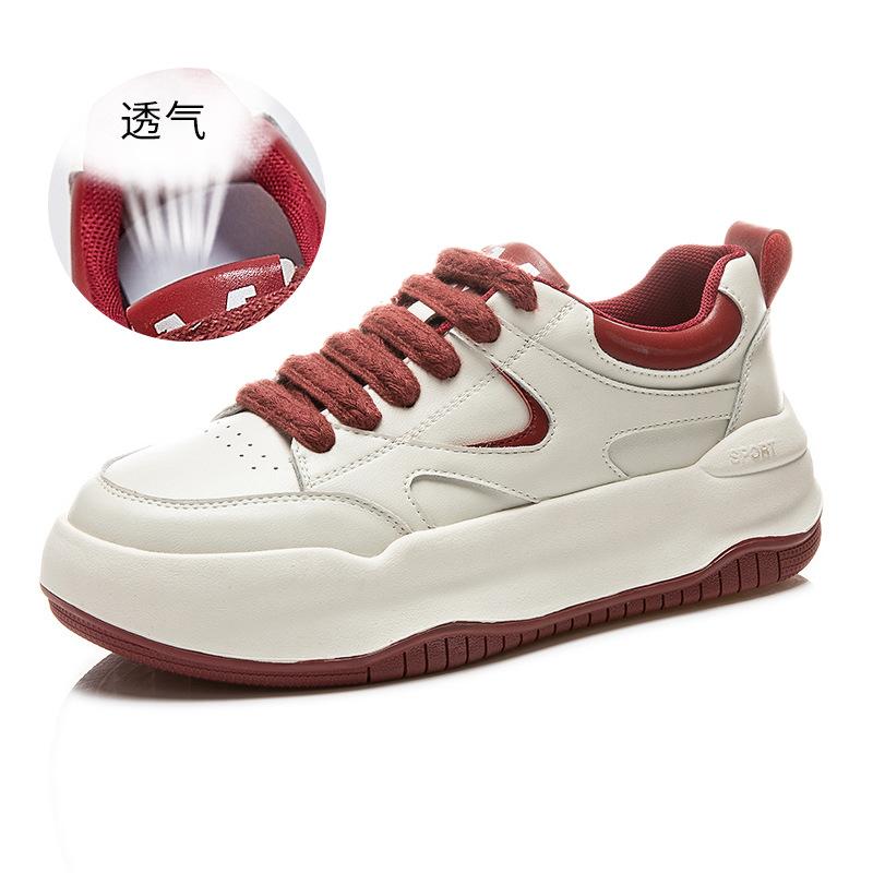 Leather little white shoes women s 2025 spring new women s platform breathable board shoes women s casual height increase commuter women s shoes tide 35 красный
Leather little white shoes women s 2025 spring new women s platform breathable board shoes women s casual height increase commuter women s shoes tide 35 красный