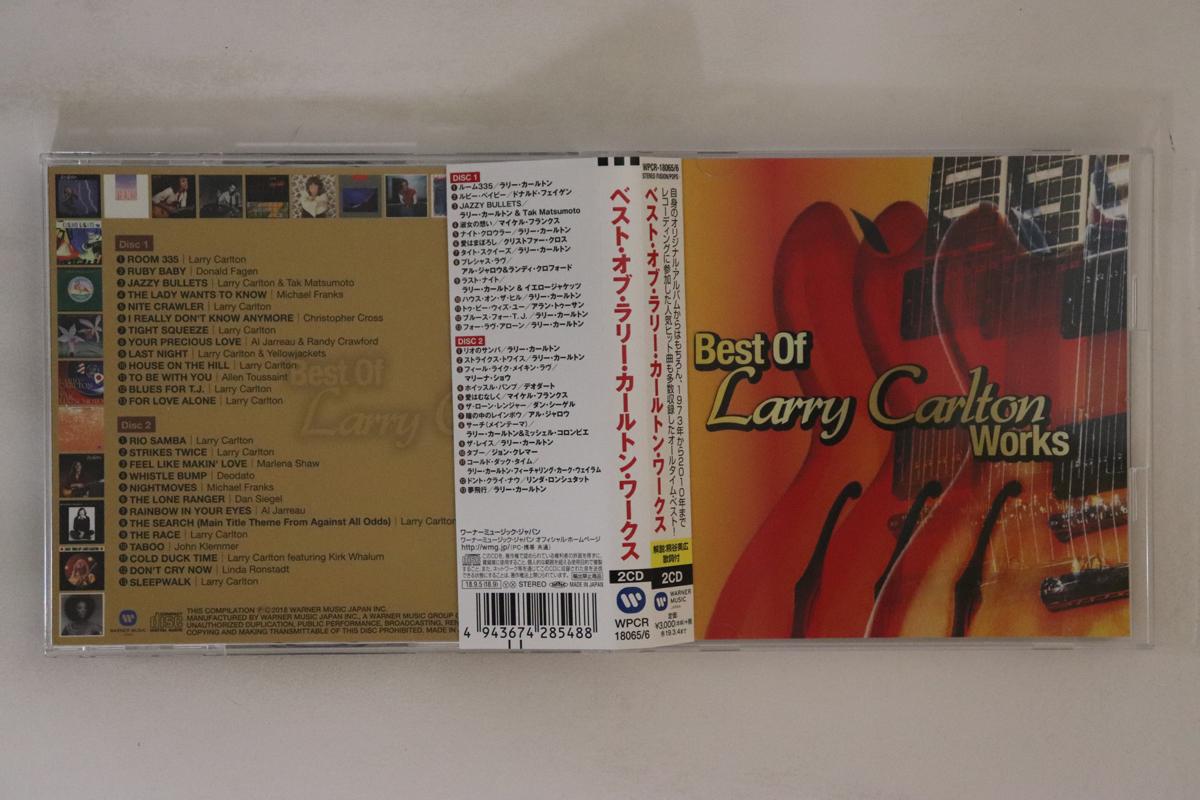 CD LARRY CARLTON - Best Of Larry Carlton Works WPCR180656 Warner Music Ja 2018 Japan Obi Jazz Used
CD LARRY CARLTON - Best Of Larry Carlton Works WPCR180656 Warner Music Ja 2018 Japan Obi Jazz Used