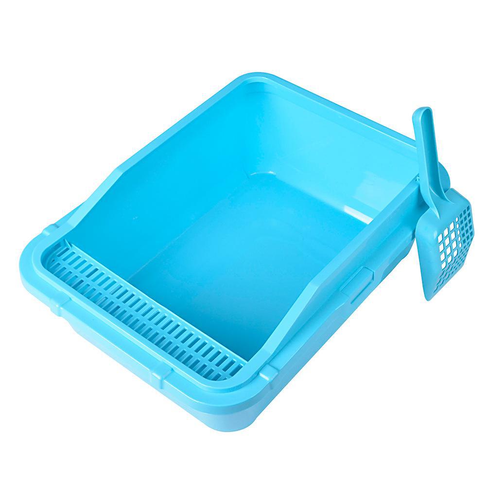 Большой полузакрытый брызгозащищенный туалет для кошек Carov 51×40×18.5 cm синий
Большой полузакрытый брызгозащищенный туалет для кошек Carov 51×40×18.5 cm синий