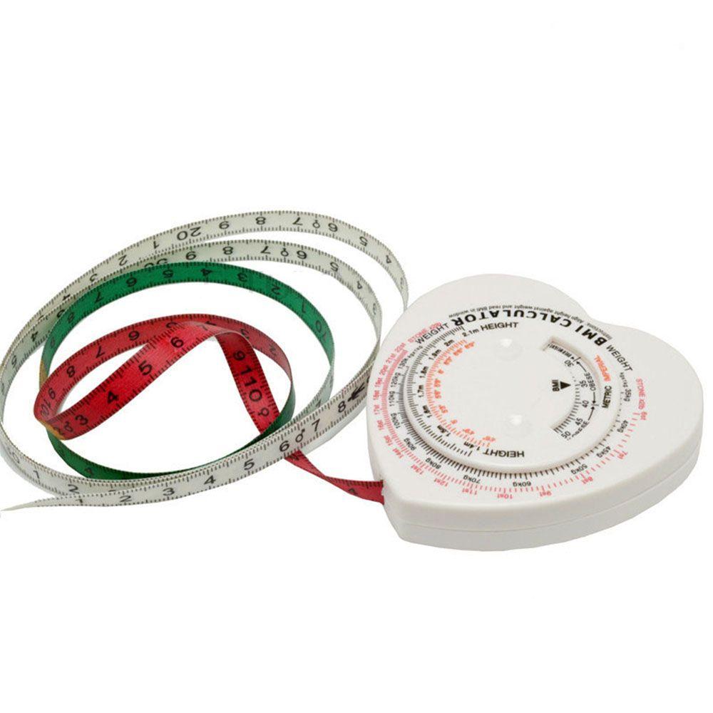 Tools Mini Rule Tape Measure Diet Body Muscle Calculator Tape Body Mass Index Measure Tape білий
Tools Mini Rule Tape Measure Diet Body Muscle Calculator Tape Body Mass Index Measure Tape білий