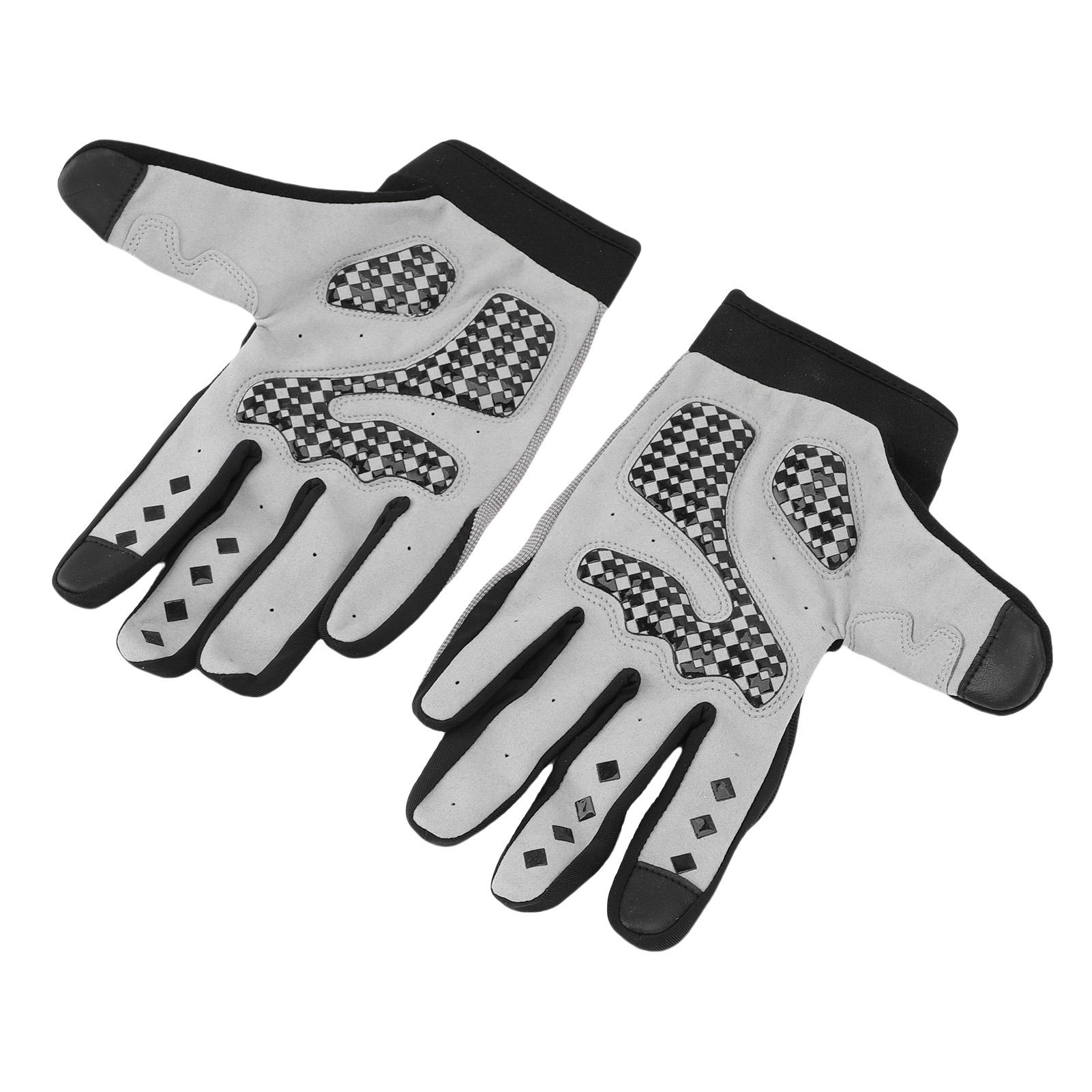 Full Finger Cycling Gloves Touch Screen Mountain Bike Gloves for Men Women Motorcycle Electric Scooter Anti Slip Shock Absorbing XL Grey
Full Finger Cycling Gloves Touch Screen Mountain Bike Gloves for Men Women Motorcycle Electric Scooter Anti Slip Shock Absorbing XL Grey