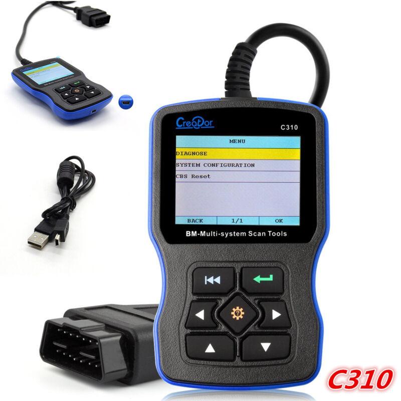 C310 V5.5 OBDII Multi-System Scan Tool Engine Fault Code Reader For BMW/MINI Supports Transmission, ABS, Airbag, EPS, Immobilizer Systems
C310 V5.5 OBDII Multi-System Scan Tool Engine Fault Code Reader For BMW/MINI Supports Transmission, ABS, Airbag, EPS, Immobilizer Systems